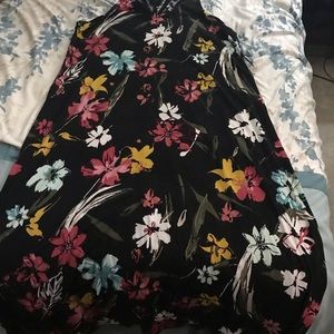 Floral floorlength dress